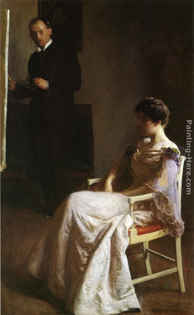 Joseph Rodefer de Camp In the Studio
